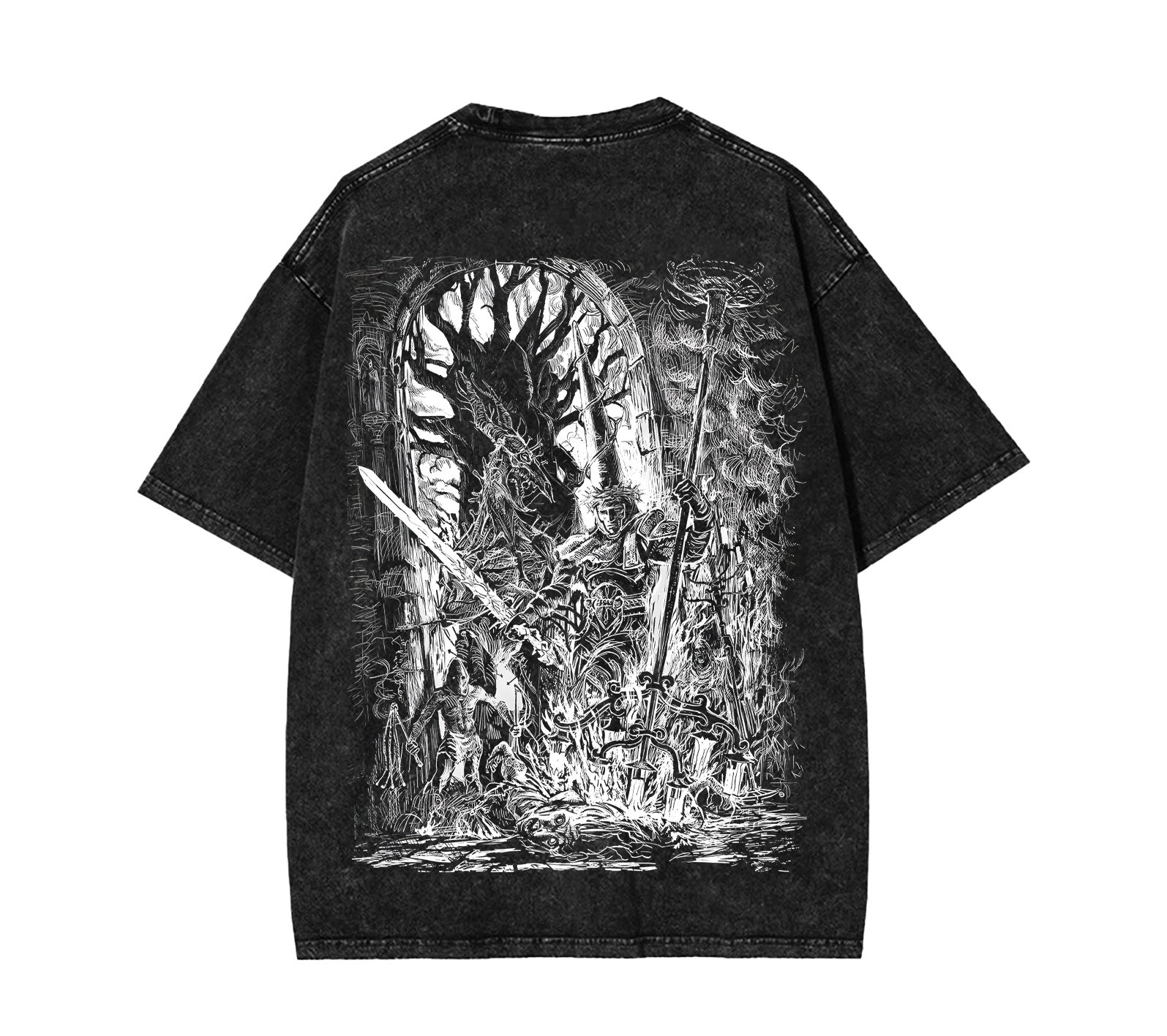 Blasphemous Game Vintage Washed Tee [TPR] - Image 3